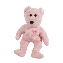 TY Support Breast Cancer 2008 Pink Bear Plush Toy Child Clean NO TAG Retired - $18.70