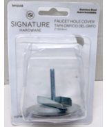 Signature Hardware SH131SS Faucet Hole Cover in Stainless Steel - New - $11.39