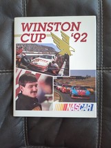 NASCAR Winston Cup ‘92 Hardcover Copyright 1992 Hardcover Dust Jacket Vintage - £18.97 GBP
