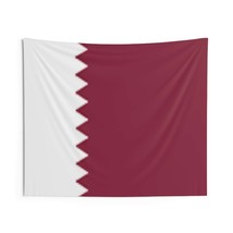 Qatar Country Flag Wall Hanging Tapestry - £52.59 GBP+