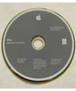 2009 Mac Macintosh iMac Applications Apps Software Installation DVD Version 1.0 - $29.99