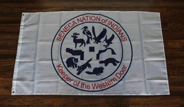New Seneca Nation Tribes Banner Flag Native American Indian Tribe Tribal 3x5ft - £12.64 GBP