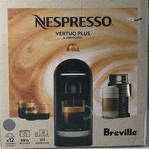 Breville Nespresso Vertuo Plus Deluxe Coffee &amp; Espresso Machine w/ Milk Frother - £144.83 GBP