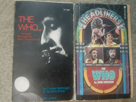 The Who John Swenson Through the Eyes of Pete Townshend Paperback Book Lot - $16.99