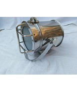 Floor Lamp Vintage Spot Light Antique Search Light Coast Guard Patrol Sp... - $82.64