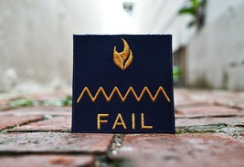 Fyre Festival Parody &quot;Fyre Fail&quot; Patch - £9.41 GBP