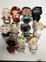 Lot 11 Hallmark Star Wars Itty Bittys Lando Darth Han Jawa Rey Bantha Obi-Wan - £31.53 GBP