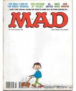 Mad Magazine #210 Lord of the Rings Musical Parody 1979 FINE - £2.54 GBP