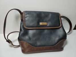Capezio Crossbody Brown and Black 5 Compartment Bag, Size Small - £7.58 GBP