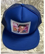 1992 Elvis Presley Blue 29 Cent Stamp Adjustable Hat Adult Snapback Hat Cap - $20.23 CAD