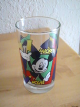 Disney Mickey, Minnie &amp; Donald Short Glass Tumbler  - £10.35 GBP