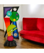 Unique Colorful Abstract Floor Sculpture - 40x 17 handmade by Alisa - $10,850.81 MXN