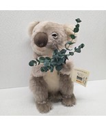 Steiff Koala Bear 665967 Plush w/ Eucalyptus Limited Edition 12&quot; NWT Sig... - $96.69