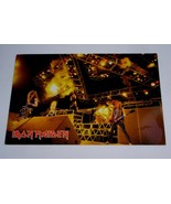 Iron Maiden Postcard Vintage 1984 Freezz Frame - $372.98 MXN