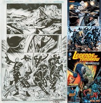 Gerry Conway Firestorm Legends of Tomorrow #2 Pg. 5 Original Art Eduardo Pansica - $197.99