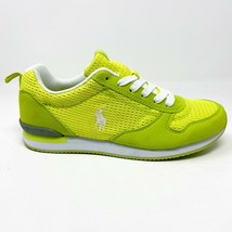 Polo Ralph Lauren Citron Dash Florescent Yellow Kids Casual Sneakers 990... - £19.51 GBP
