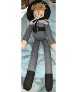 Overly-raker Pilgrim Scarecrow Thanksgiving Decoration 17” - $19.72