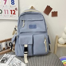 Large PC Schoolbag Backpack for High School Teenager Girls College Student Noteb - £98.52 GBP