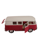 5&quot; Kinsmart Classic 1962 Volkswagen Bus Van Model Toy 1:32 VW- Red Pull ... - $214.95 MXN