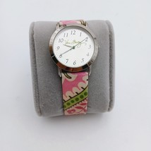 Women’s Vera Bradley Watch Bermuda Pink Retired New Battery - $376.28 MXN