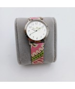 Women’s Vera Bradley Watch Bermuda Pink Retired New Battery - €17,46 EUR