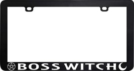 Boss Witch Witches Witch Wicca Wiccan Pagan License Plate Frame - £8.84 GBP