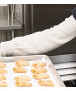 Heat Resistant PROTECTOR SLEEVE Cotton Knit 18&quot; ARM Protection oven COND... - $479.45 MXN