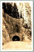 RPPC SR 123 Tunnel South Side Mount Rainier WA Ellis Photo 123 Postcard C15 - £15.46 GBP