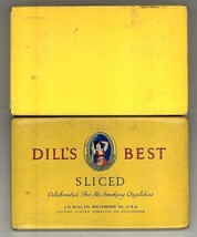 Dill&#39;s Best tobacco tin advertising vintage pocket collectible - £10.52 GBP