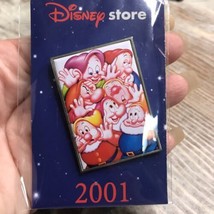 Disney 7 Dwarfs Disney Store Pin 2001 NIP - £3.21 GBP