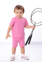 Infant Girls’ Set (T-Shirt + Leggings) – Soft Cotton &amp; Everyday Comfort,... - $423.87 MXN+