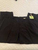 Haggar Big &amp; Tall Dress Pants Mens 48x29  Black Premium Comfort Classic ... - $17.82