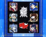 Phoenix Wright Ace Attorney Stained Glass Enamel Pin Box 8 Set Official - $199.99
