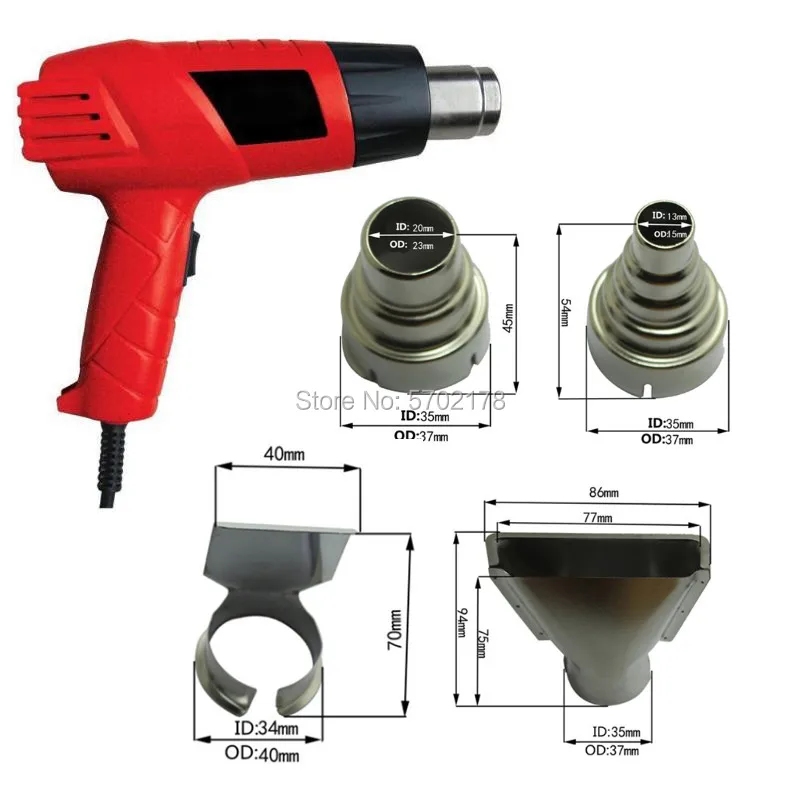 handheld heat shrinkable film  Air nozzle air  nozzle industrial nozzle ... - $101.07