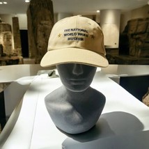 Vtg The National World War II 2 Museum NOLA Embroidered Tan Adjustable D... - $17.64