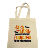 Autistic Halloween Custom Name Trick or Treat Bag, Canvas Tote Bag, Perf... - £6.01 GBP