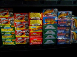 Huge Bulk Lot of 55 Unopened Old Vintage MLB Baseball Cards in Wax Packs NEW - $12.99