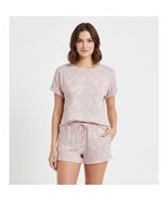 Lucky Brand Women's Pink Floral Paisley Pajama 2pc Set  (PINK-XL) - $13.36