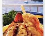 Red Lobster Restaurant Celebrate Lobsterfest Dinner Menu  - $15.84