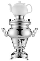 Electric Samovar Russian Persian Turkish Tea Maker Water Kettle Stainles... - $307.99