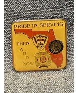NEW VFW Pride In Serving Then And Now Florida Pin KG JD Veterans Foreign... - $183.57 MXN