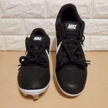 Nike Alpha Huarache Size 12 Varsity Low Metal Baseball Cleats Black AO7960-001 - $99.98