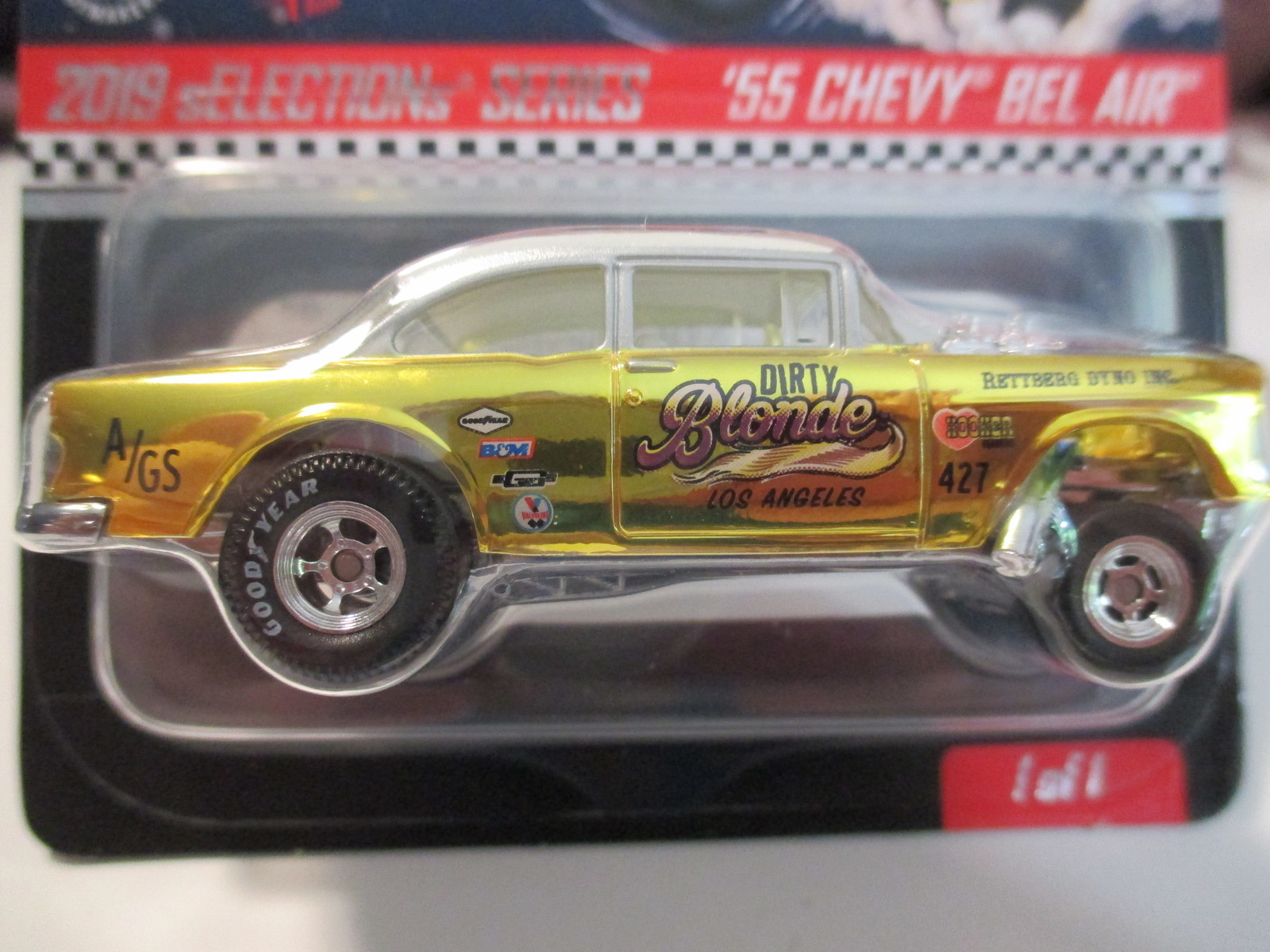 Hot Wheels, RLC 55 Chevy Bel Air (Gasser), 2019 Selections, Dirty Blonde... - $55.00