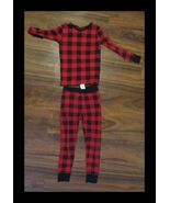 Gap Kids Size 8 Red &amp; Black Plaid Pajama Set - $270.05 MXN
