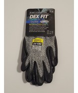 DEX FIT 3D Level 5 CUT RESISTANT GLOVES Cru553 Size XL Grey BRAND NEW Hu... - $14.70