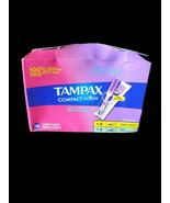 Tampax Compact Radiant Regular &amp; Super Absorbency Tampons Leak &amp; Odor Fr... - $15.42 CAD