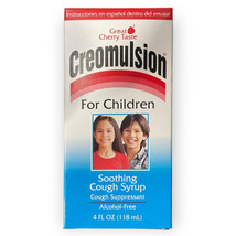 Creomulsion Cough Medicine for Children Cough Suppressant 4 oz exp 3/2024 - £19.68 GBP