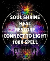 100x COVEN CAST SOUL SHRINE HEAL RESTORE CONNECT TO LIGHT Cassia4 Witch ... - $99.77