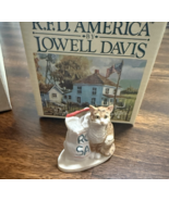 Lowell Davis Schmid Tabby Cat Ornament Sunday Afternoon Treat 223627 RFD... - €8,09 EUR