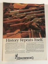 1987 Browning Rifles Vintage Print Ad Advertisement pa11 - £5.44 GBP